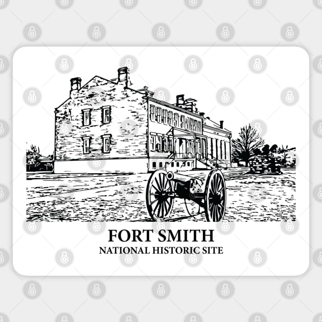 Fort Smith National Historic Site Sticker by Lakeric